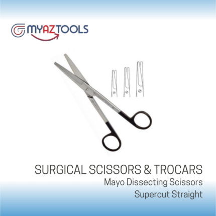 Mayo Dissecting Scissors Supercut Straight